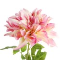 DALIA duży KWIAT SZTUCZNY do wazonu 74 cm jasno-różowa