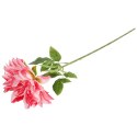 DALIA duży KWIAT SZTUCZNY do wazonu 74 cm żółta