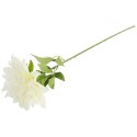 DALIA duży KWIAT SZTUCZNY do wazonu 74 cm żółta