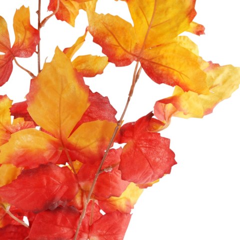 GAŁĄZKA JESIENNA 95 cm do KOMPOZYCJI FLORYSTYCZNYCH kolor pomarańczowy
