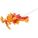 GAŁĄZKA JESIENNA 95 cm do KOMPOZYCJI FLORYSTYCZNYCH kolor pomarańczowy