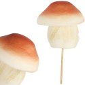 GRZYBEK JESIENNY NA PIKU BOROWIK 6×6 cm PIK DEKORACJA DO KOMPOZYCJI