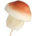 GRZYBEK JESIENNY NA PIKU BOROWIK 6×6 cm PIK DEKORACJA DO KOMPOZYCJI