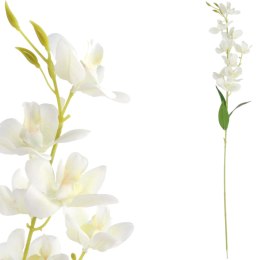 Gałązka Sztucznego Storczyka 84 cm Kolor Biały