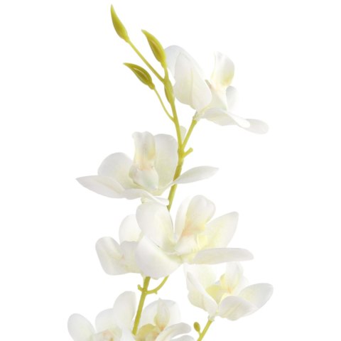 Gałązka Sztucznego Storczyka 84 cm Kolor Biały