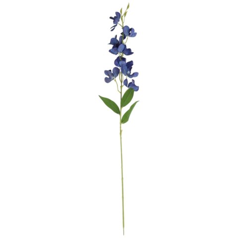 Gałązka Sztucznego Storczyka 84 cm Kolor Ciemno-Niebieski