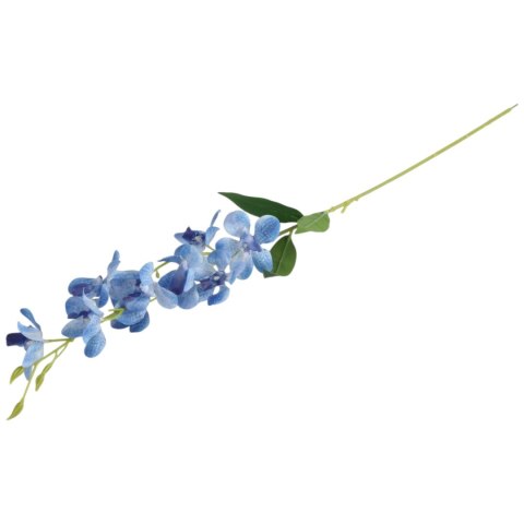 Gałązka Sztucznego Storczyka 84 cm Kolor Niebieski