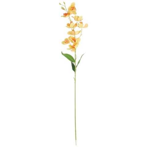 Gałązka Sztucznego Storczyka 84 cm Kolor Żółty