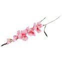 MIECZYK kwiat sztuczny do wazonu GLADIOLA 76 cm jasno-różowa