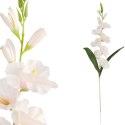 MIECZYK kwiat sztuczny do wazonu GLADIOLA 76 cm kremowa