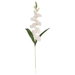 MIECZYK kwiat sztuczny do wazonu GLADIOLA 76 cm kremowa