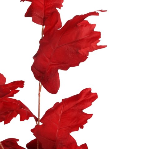 SZTUCZNA GAŁĄZKA JESIENNEGO DĘBU 95 cm do KOMPOZYCJI FLORYSTYCZNYCH kolor jasno-brązowy