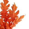 SZTUCZNA GAŁĄZKA JESIENNEGO DĘBU 95 cm do KOMPOZYCJI FLORYSTYCZNYCH kolor pomarańczowy