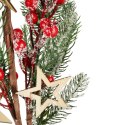 GAŁĄZKA OZDOBNA ŚWIĘTA STROIK BOŻE NARODZENIE GAŁĄZKI SZTUCZNE JARZĘBINA 72 CM
