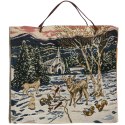 TORBA GOBELINOWA NA PREZENTY 40X38 CM SARNA