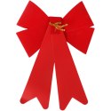 KOKARDA NA CHOINKĘ 20X15cm OZDOBA CZERWONA STROIK DEKORACJA ZAWIESZKA