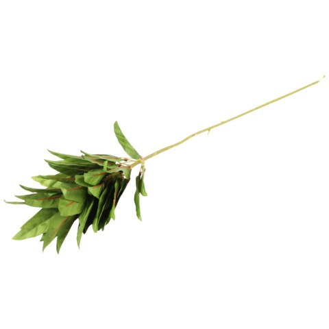 GAŁĄZKA DEKORACYJNA KURKUMA kwiaty sztuczne na DO WAZONU kompozycja kwiaty 84 cm zielona