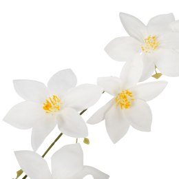 GIRLANDA KWIATOWA 160 CM BIAŁE CLEMATISY