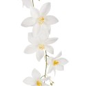 GIRLANDA KWIATOWA 160 CM BIAŁE CLEMATISY