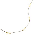 LAMPKI 10 LED ŚWIATEŁKA MIKRO DRUCIKI NA BATERIE ŚWIATŁO CIEPŁE BIAŁE