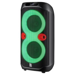 Głośnik Defender BOOMER 95 Bluetooth 100W MP3/FM/USB/AUX/TWS/LED/MIC/DSP/Equalizer/Gniazdo gitarowe/LCD KARAOKE czarny
