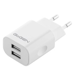 Ładowarka sieciowa GoGEN ACH204W 2x USB-A 10W biała
