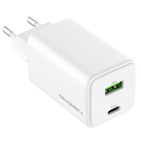 Ładowarka sieciowa GoGEN ACHPDQ265, 1x USB-C PD 65W + 1x USB-A 18W