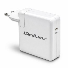 Ładowarka sieciowa Qoltec 96W | USB-C 3.0 | 5-20V | 3-4.8A
