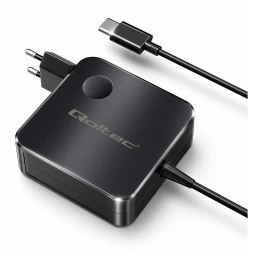 Ładowarka sieciowa Qoltec GaN 65W | USB-C PD PPS | 5-21V | 3-3.25A