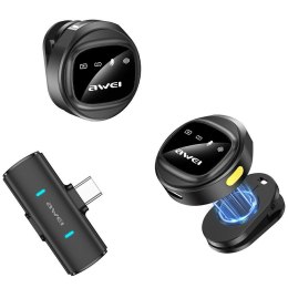 Mikrofon krawatowy Awei MK3 Duo USB-C