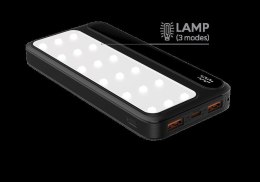 Powerbank Rebeltec P10 LCDPD LAMP (10 000mAh 22,5W) z latarką LED