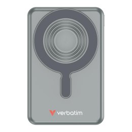 Powerbank Verbatim Charge 'n' Go 2C Display Magnetic Wireless 10000mAh 3xUSB-C PD 3.0 QC 3.0 Szary
