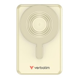 Powerbank Verbatim Charge 'n' Go 2C Display Magnetic Wireless 10000mAh 3xUSB-C PD 3.0 QC 3.0 Złoty