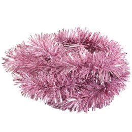 Różowy Łańcuch Choinkowy Gęsto/Cienko-Spleciony G/C 10cm x 3m od Goliata
