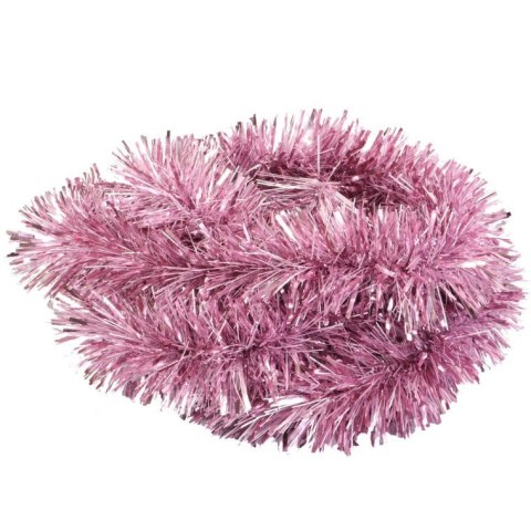 Różowy Łańcuch Choinkowy Gęsto/Cienko-Spleciony G/C 10cm x 3m od Goliata