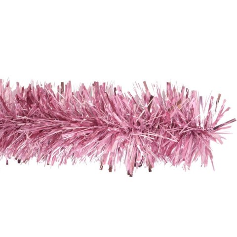 Różowy Łańcuch Choinkowy Gęsto/Cienko-Spleciony G/C 10cm x 3m od Goliata