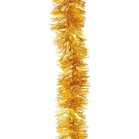 Złoty łańcuch choinkowy z metalizowanej folii 3 cm x 2 m - GOLIAT PRODUKT POLSKI