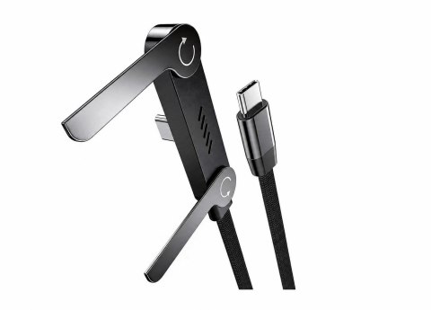 Kabel USB-C - USB-C Vakoss TC-U570 1m z funkcją stojaka 100W