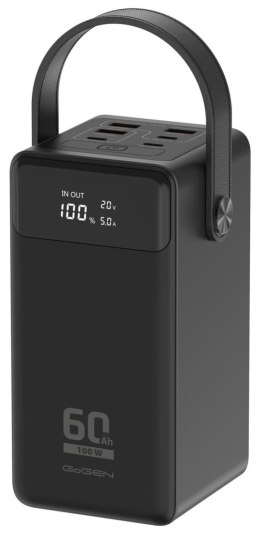 Powerbank GoGEN PB600002B 60000 mAh PD 100W czarny