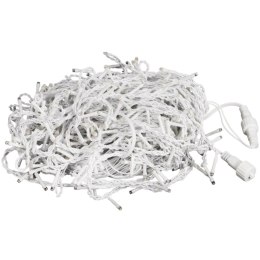 SOPLE 300 LED KURTYNA LAMPKI ZEWNĘTRZNE/WEWNĘTRZNE CIEPŁY BIAŁY+FLASH ZIMNY BIAŁY 9 M